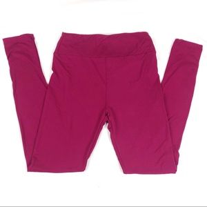 Burgundy LulaRoe Leggings